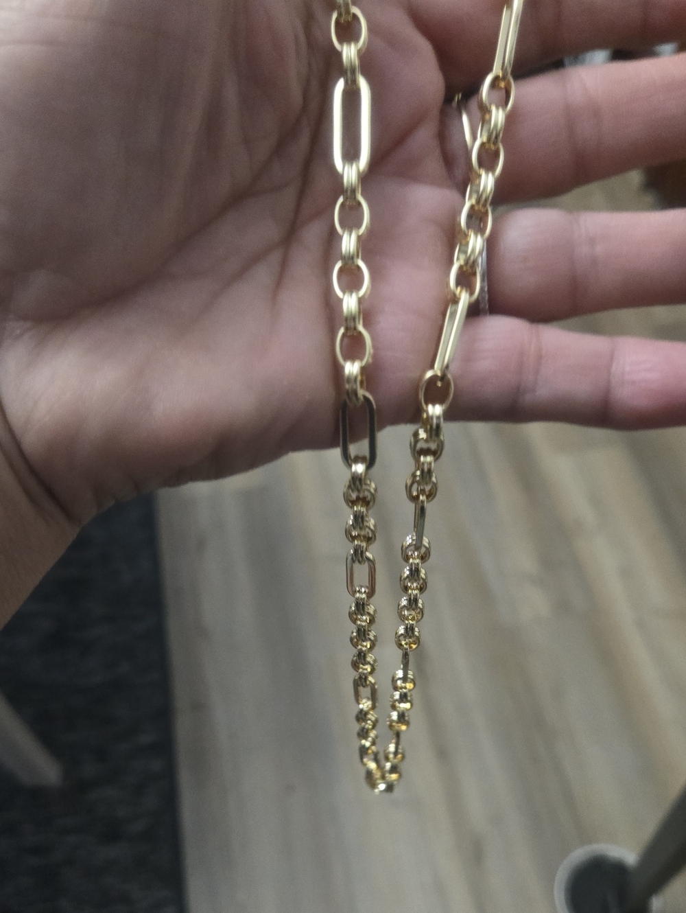 Gold Filled  Link Chain Necklace - Women Jewelry